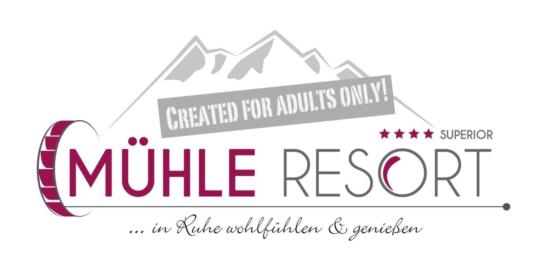 אוברגורגל 4 Sterne Superior Muehle Resort 1900 - Adults Only מראה חיצוני תמונה
